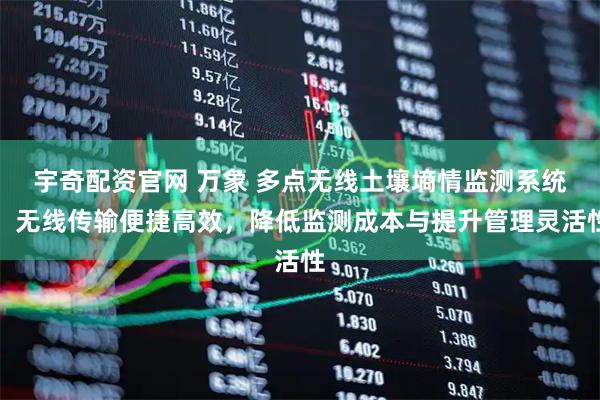 宇奇配资官网 万象 多点无线土壤墒情监测系统：无线传输便捷高效，降低监测成本与提升管理灵活性